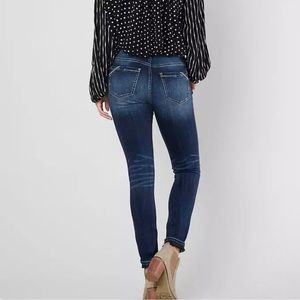 Buckle Black Fit No. 76 Curvy High Rise Skinny Jeans Blue Women's Size 29